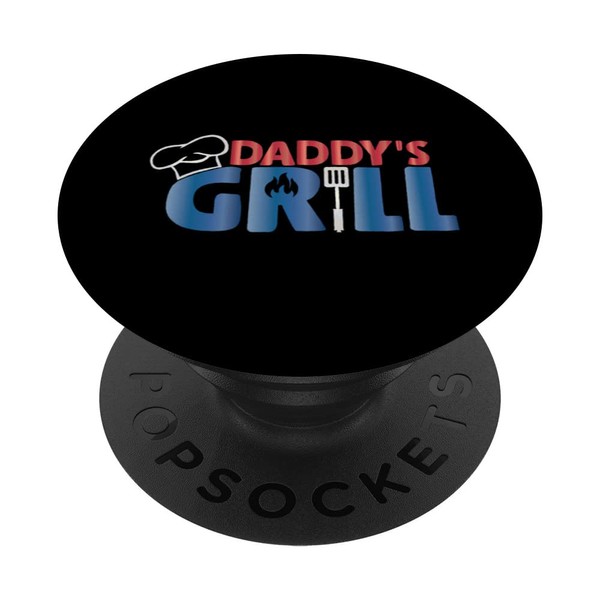 Dad BBQ Grilling Fathers Day Gift Barbecue Daddy's Grill PopSockets