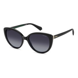 Polaroid Women's PLD 4176/S/X Sunglasses, Black, 56/18/145