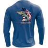 Tormenter "Key Largo SPF-50, Snag Resistant Performance Shirt (Sailing Patriot