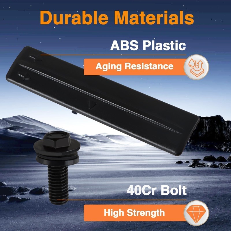 KPALAG 4PCS Roof Rack Removal Delete Kit Compatible with Toyota