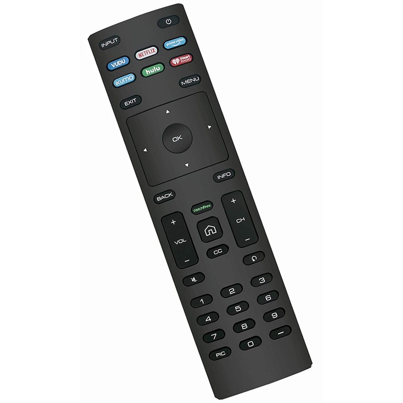 Universal XRT136 Remote Control for VIZIO All LED LCD HD