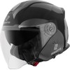 Bogotto H586 Solid Jet Helmet (Black, M)