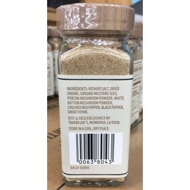 Trader Joe's Multipurpose Umami Mushroom & Company Seasoning Blend 2.1 oz, (60g)