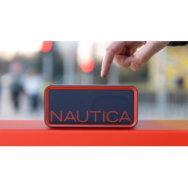 Nautica Urban SP100 True Wireless Outdoor Speaker, Portable IPX5 Waterproof Bluetooth Speaker with 2-Hour Quick Charge & 30-Day Standby, Perfect for Camping, Beach, Backyard & Travel