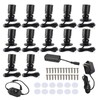 YaeCCC Dimmable LED Mini Spotlight Jewelry Showcase Display Lights Black
