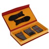 Horn Scraping Plate Set Massage Health Relaxation Natural Facial Body