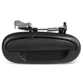 DNA MOTORING OEM-DHO-00890 Rear Right Side Door Pull Handle Compatible with 1997-2002 Expedition / 1997-2003 F-150 Fits Crew Cab Models, Textured Black