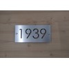 Número para casa u oficina placa de aluminio compuesto 30x15