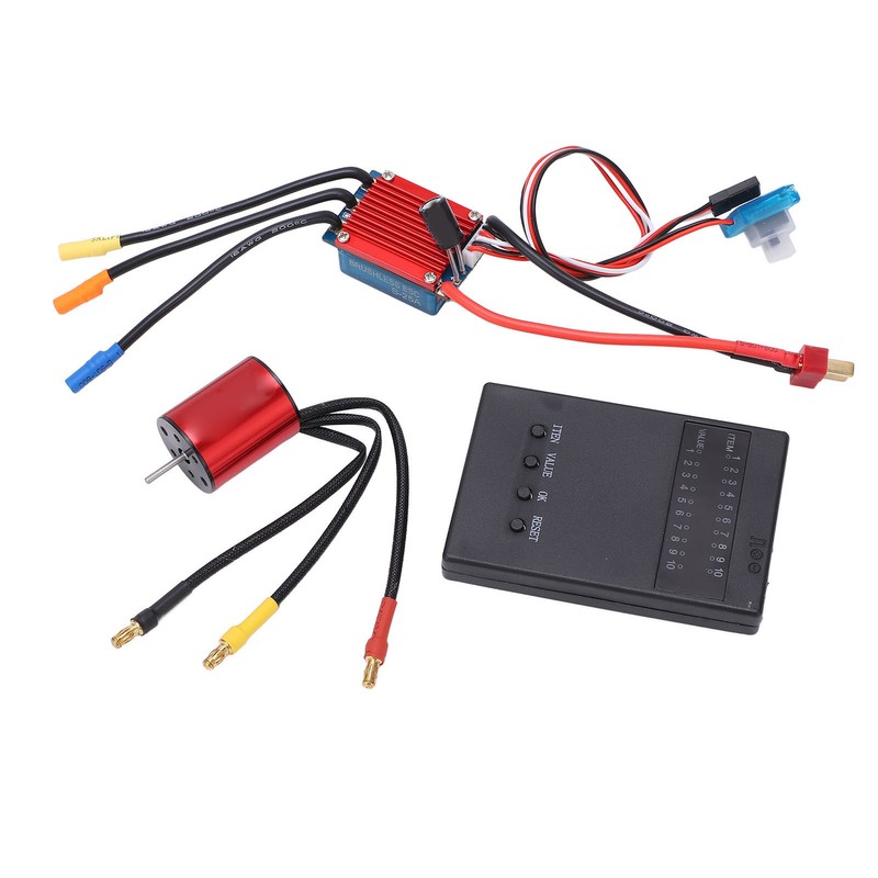 Brushless Motor ESC Universal 5800KV Brushless Motor 25A Brushless ESC