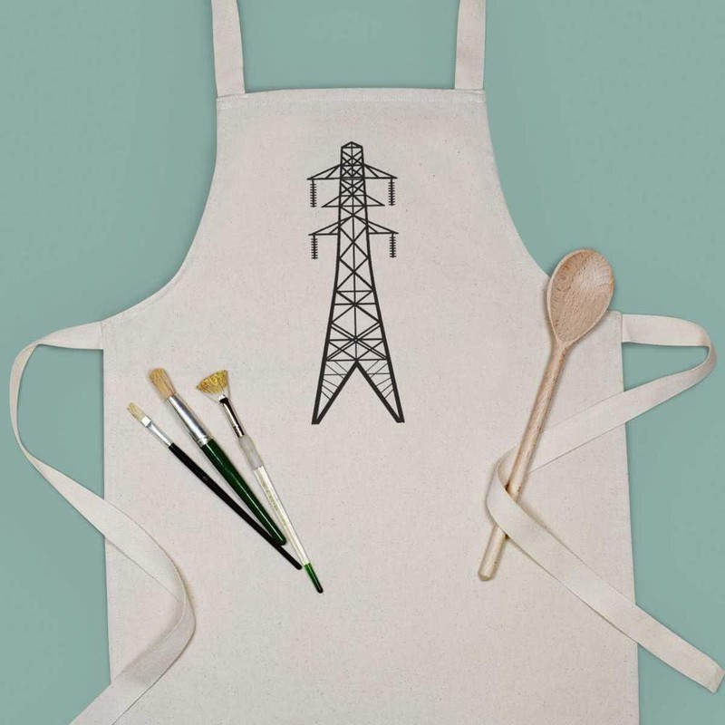 Azeeda 'Electric Pylon' Kid’s Cooking Apron (AP00075686)