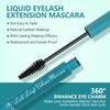 Lash Extension Mascara, Volumizing and Lengthening, Smudge-Proof, Waterproof, Long Wear,