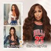 Bafamiya HD Chocolate Brown Body Wave Wigs Human Hair 200%