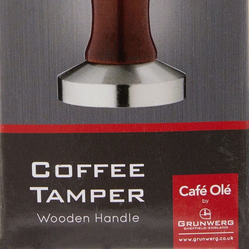 Coffee Tamper Wooden Handle 57mm Diameter