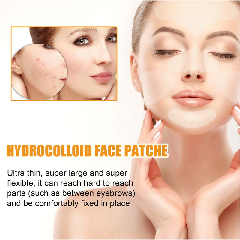Face Acne Patches Hydrating and Purifying Forehead Nose Chin Cheek