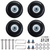 Ailunate Suitcase Tire Replacement Caster Kit, Carry Case Wheels, 4-Piece