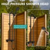 Aolemi Outdoor Shower Kit Fixtures Faucet System 2-Handle Exposed Shower