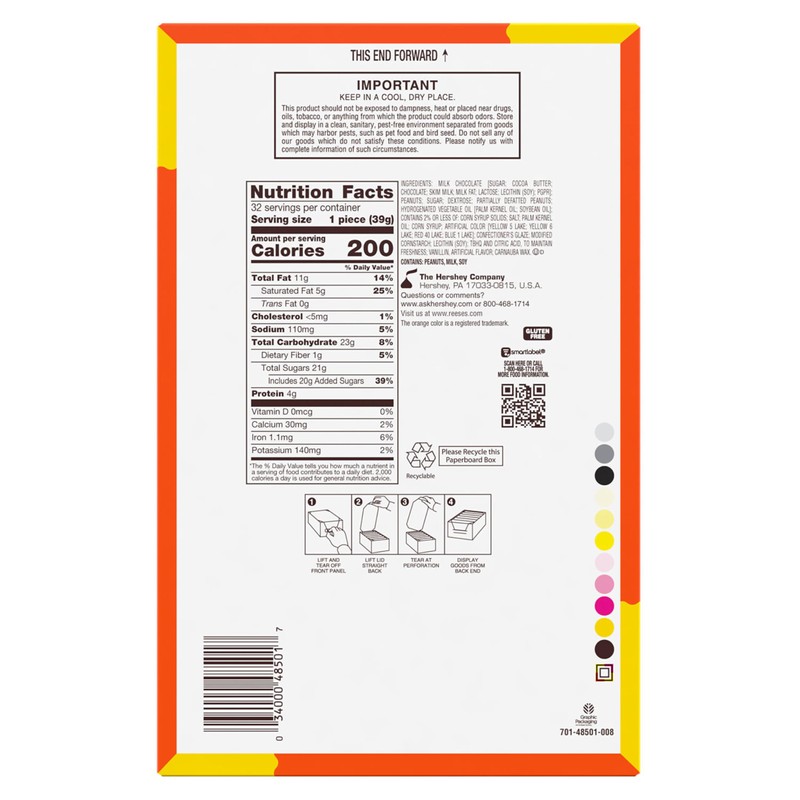 REESE'S Big Cup with Pieces Milk Chocolate King Size Peanut