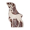 Reindeer Wooden Stamp Indian Hand Carved Printing Block