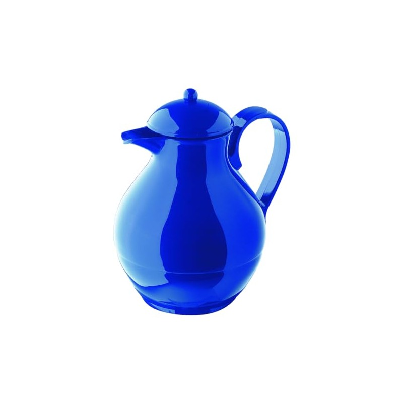 Helios Nostalgia Plastic Insulated Jug Dark Blue 1 Litre