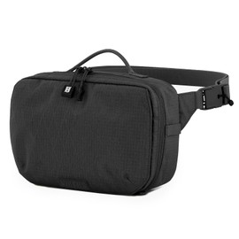 VIKTOS Bag Upscale Hip Pack, Weather-Resistant Tactical Gear Shooting Gun Cross-Body Waist Shoulder Concealed Carry Bag, Universal Hookie Pistol Holster, Hookie 10 Mag/TQ Holster - Black