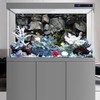 AWERT 48x24 inches Stone Aquarium Background Grey Rock Fish Tank