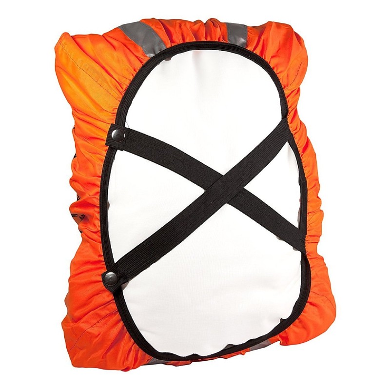 AWE® AWEBright™ High Viz Waterproof Rucksack Backpack Cover Neon Yellow/Orange