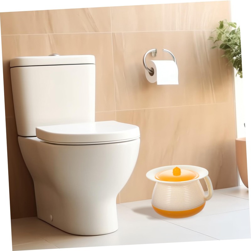 STOBAZA Practical Female Urination Device Plastic Urinal Pail Cover Pee