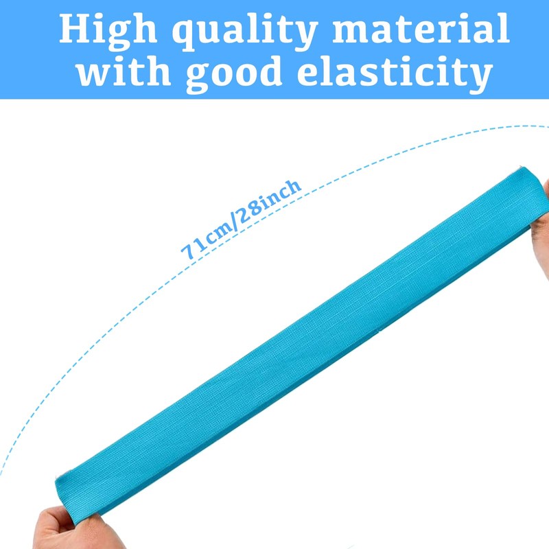 LFCFBH 4 Pack Beach Towel Bands for Sun Loungers, Elastic,