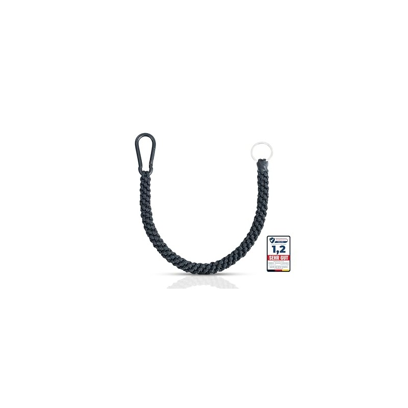 Polizei Schlüsselband (schwarz)