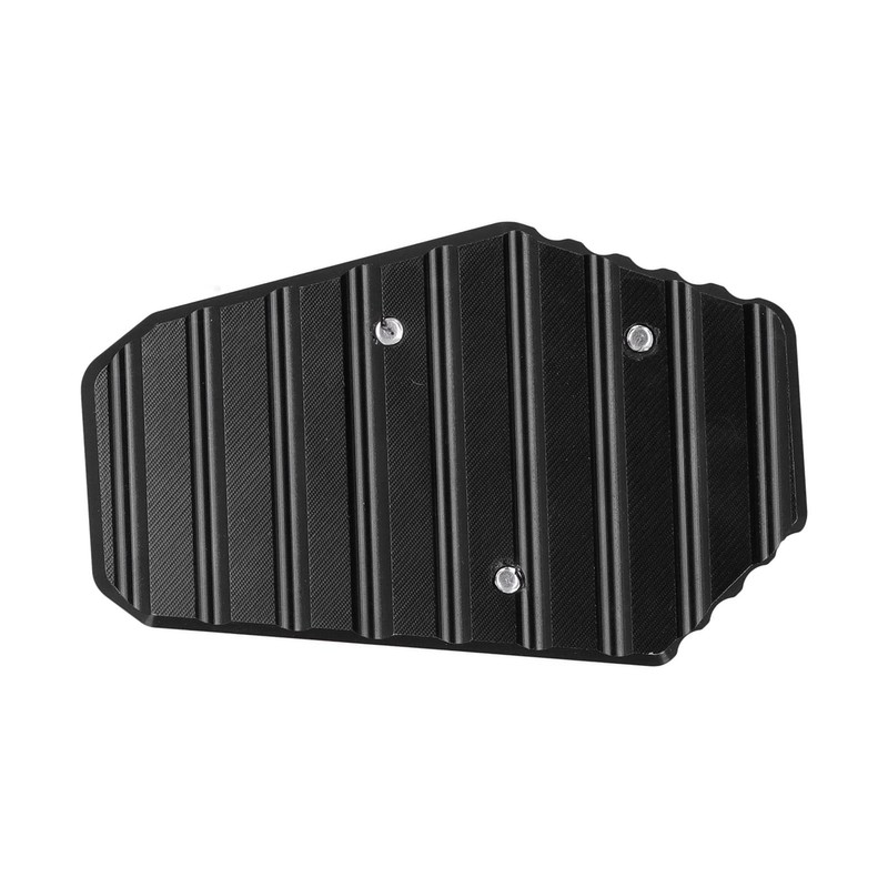 Foot Side Stand Extension Pad Plate, Convenient Durable Motorcycle Kickstand
