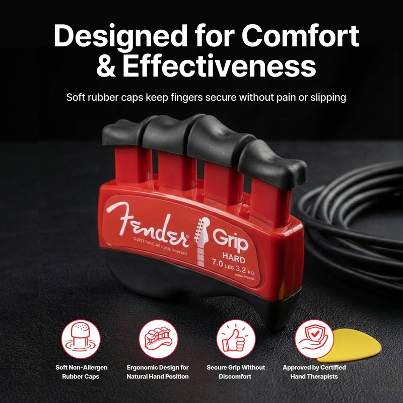Fender Drip Hand and Finger Exerciser (Hard - 7 lbs