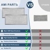 Fits for Whirlpool W10208631A Microwave Grease Filter - Approx 13"
