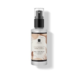 Natural Inspirations Aceite Seco Para Cuerpo Y Rostro De Coco Ambre Vanille, 4 Onzas