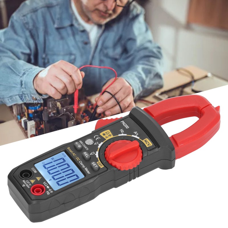 Digital Clamp Meter Multifunctional AC DC Ammeter NCV Smart Multimeter