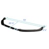 Spec-D Tuning Glossy Black Front Bumper Lip Spoiler Splitter 3PC