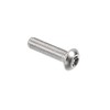 sourcing map M5x20mm Torx Security Machine Screw, 20pcs Pan Head