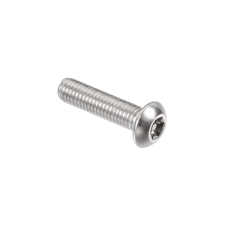 sourcing map M5x20mm Torx Security Machine Screw, 20pcs Pan Head