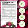 Beetroot Gummies, 90 Count - Non-GMO Beet Root Supplement for