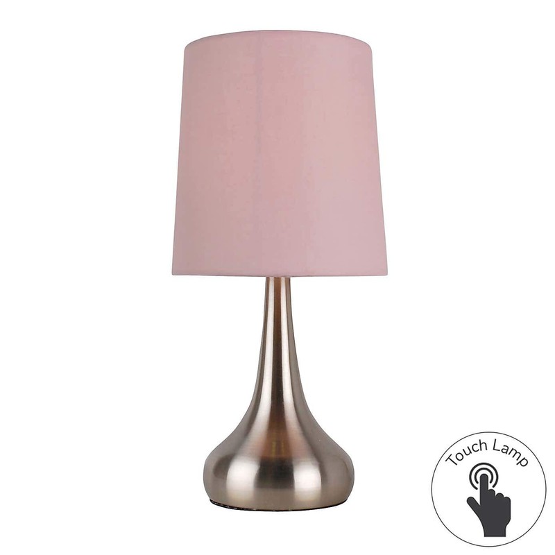 Gorgeous Rimini Touch Lamp (Pink)