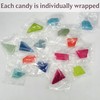 Rainbow Edible Gem Candies 8.8oz - Irregular Shaped Crispy Crystal
