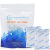 Wisesorb 2Pcs 100 Gram Silica Gel Packets, Premium Dessicant Packs