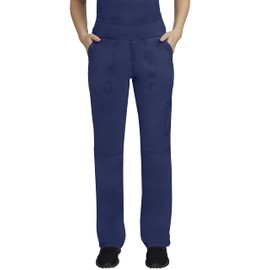 Healing Hands Women's Scrub Pant Tori Cargo Bottoms with 5 Pockets and 2-Way Stretch Fabric 9133, S, Navy