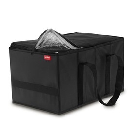 achilles®, Smartbox Cool, AD351Cbl, shopping bag / shopping box with removable cooling insert, black, 37 cm x 20 cm x 23