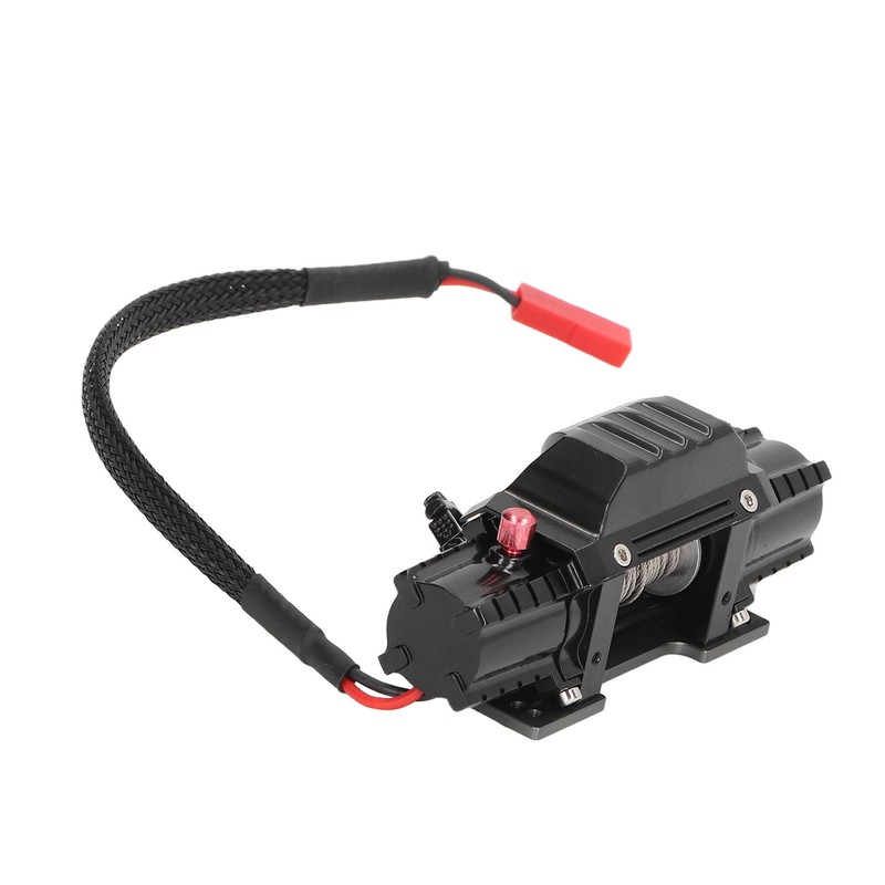 RC Dual Motor Winch 1/10 Aluminum Alloy Metal Automatic Simulated