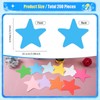 MixTeach 200 Pcs Starfish Cutouts Paper Tropical Starfish Shape Cut