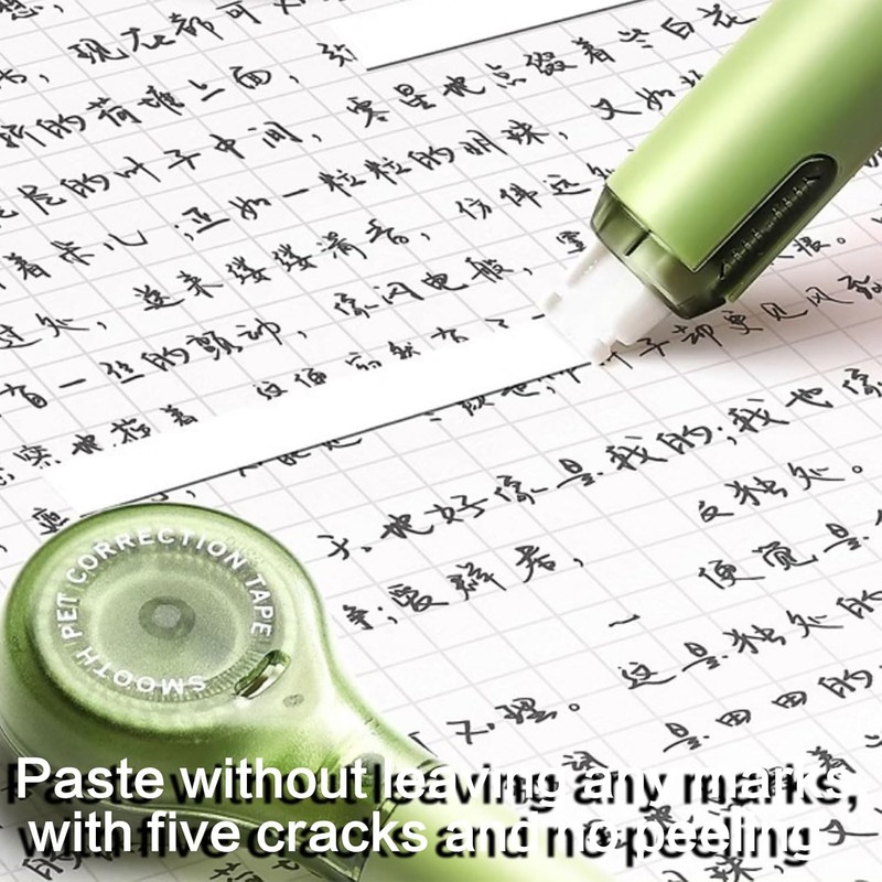 Correction Tape Roller 6mx5mm Refillable White Out Correction Tape for