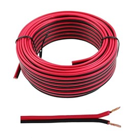 Speaker Cable 2x0,5 mm – Red/Black – 10 m – CCA Audio Cable Box Cable