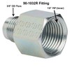 Dormont Flare Fitting Gas Adapter, 1/2 Inch, 0