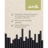 Sovie Black Paper Straws, Plastic-Free, FSC-Certified, Made in the EU,