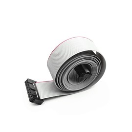 BLS 2.54mm Pitch IDC 20-Pin F/F Connector Extension Flat Ribbon Cable 150cm Length